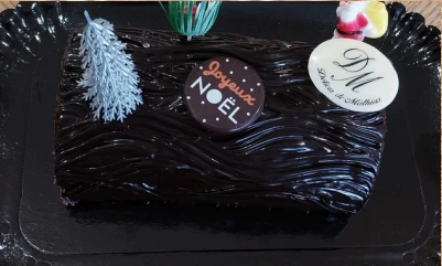 Bûche 3 chocolats